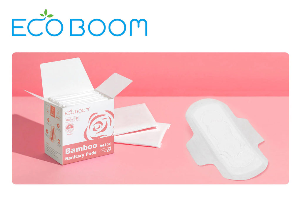 Eco Boom Feminine Pads Regular Flow