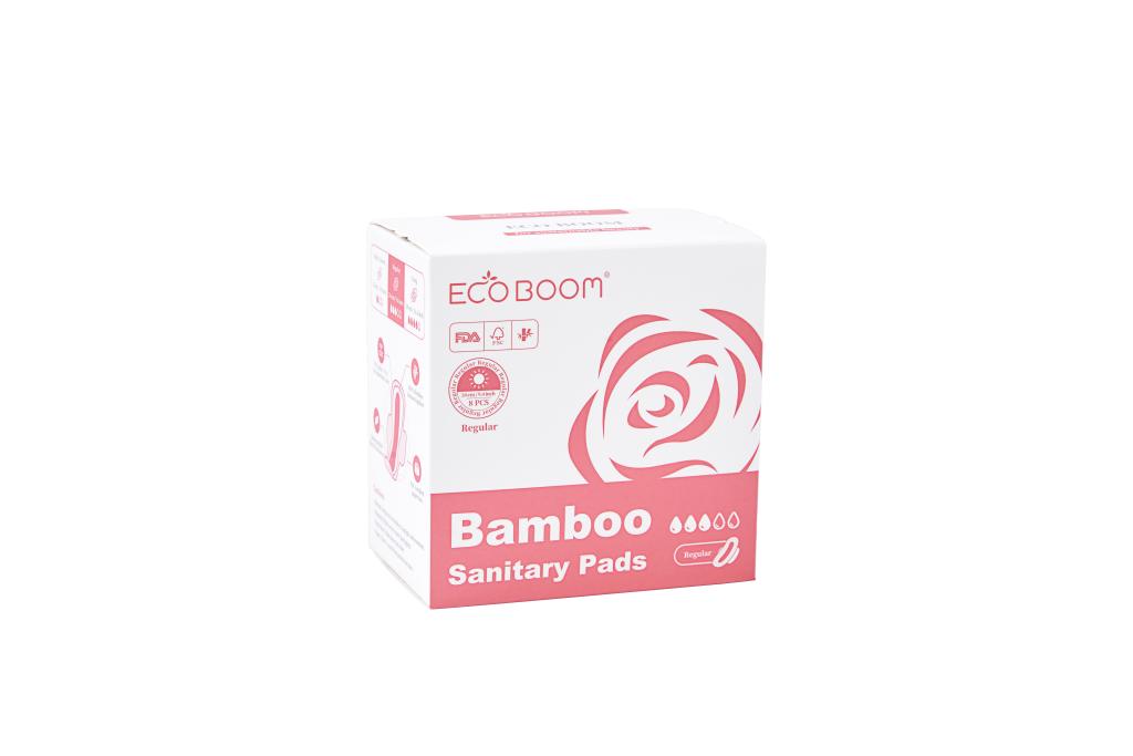 Eco Boom Feminine Pads Regular Flow